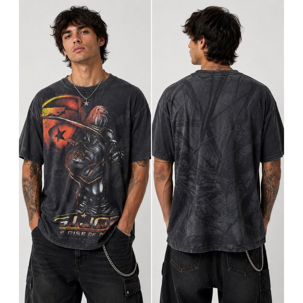 Vintage 2009 GI Joe The Rise Of‎ Cobra Men's Xl T-shirt -2574